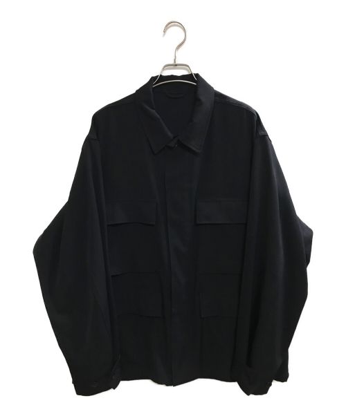 COMOLI（コモリ）COMOLI (コモリ) ウールギャバB.D.Uジャケット ネイビー サイズ:3の古着・服飾アイテム