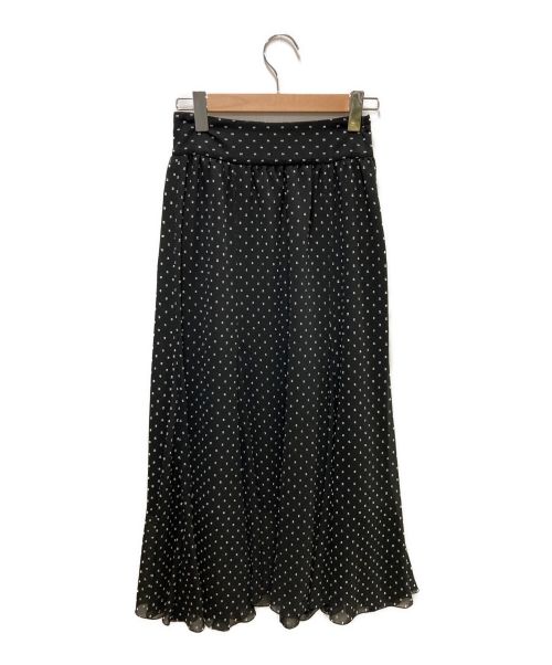 IENA（イエナ）IENA (イエナ) 楊柳デザインスカート ブラック サイズ:36の古着・服飾アイテム