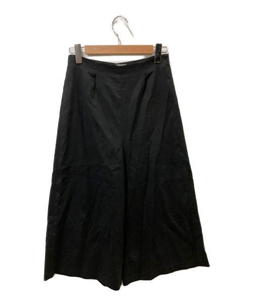 ADORE（アドーア）ADORE (アドーア) ダブルクロスコットンパンツ ブラック サイズ:36の古着・服飾アイテム