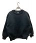 Name.（ネーム）の古着「POLYESTER OVERSIZED KNIT SWEATER」｜ブラック