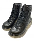 Jenny Faxジェニーファックス）の古着「ice skate boots」｜ブラック
