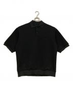 FUMITO GANRYUフミトガンリュウ）の古着「Large polo shirt」｜ブラック