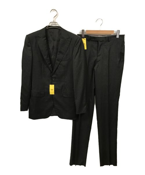 TAKEO KIKUCHI（タケオキクチ）TAKEO KIKUCHI (タケオキクチ) セットアップスーツ ブラック サイズ:01の古着・服飾アイテム