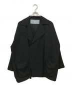 Dulcamaraドゥルカマラ）の古着「よそいきオーバーデザインジャケット」｜ブラック