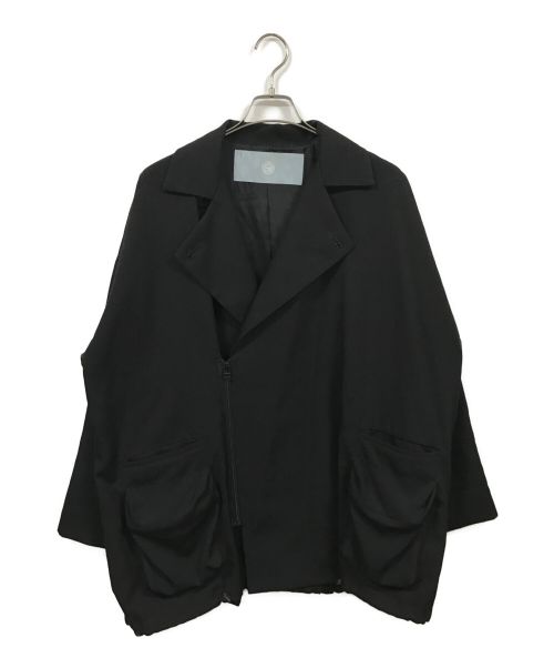 Dulcamara（ドゥルカマラ）Dulcamara (ドゥルカマラ) よそいきオーバーデザインジャケット ブラック サイズ:1の古着・服飾アイテム