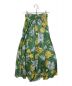 OBLI (オブリ) グリーンコットンフラワースカート カーキ サイズ:Ｍ：9800円