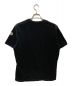 MONCLER (モンクレール) プリントTシャツ ブラック サイズ:Ｍ：14800円
