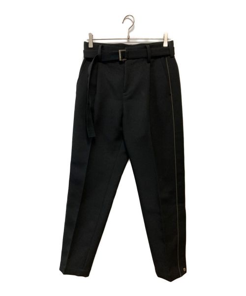 sacai（サカイ）sacai (サカイ) Technical Jersey Pants ブラック サイズ:1の古着・服飾アイテム