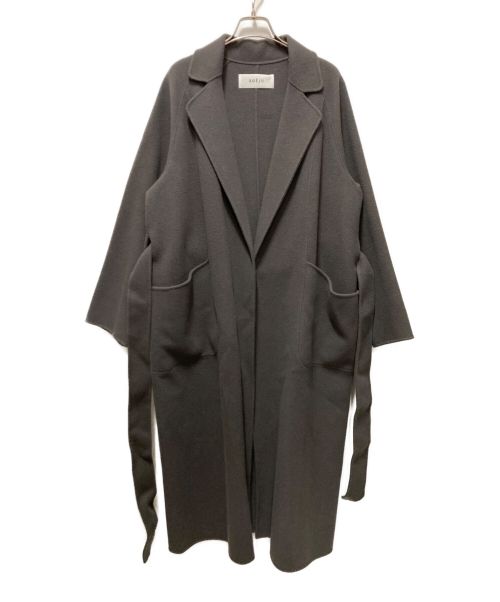 SOEJU（ソージュ）SOEJU (ソージュ) ウールリバーローブコート グレー サイズ:Ｍの古着・服飾アイテム