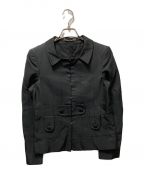 GUCCIグッチ）の古着「デザインジャケット」｜ブラック
