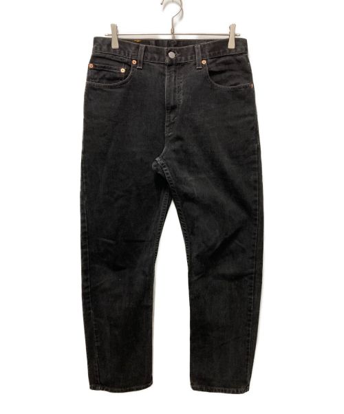 LEVI'S（リーバイス）LEVI'S (リーバイス) 505 後染めブラックデニムパンツ ブラック サイズ:86cm (W34)の古着・服飾アイテム