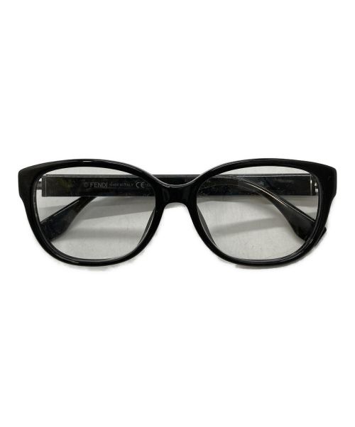 FENDI（フェンディ）FENDI (フェンディ) 伊達眼鏡 ブラックの古着・服飾アイテム