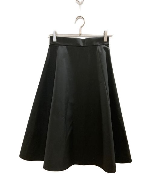 Noble（ノーブル）Noble (ノーブル) ボンディングクロスサーキュラースカート2 ブラック サイズ:36の古着・服飾アイテム