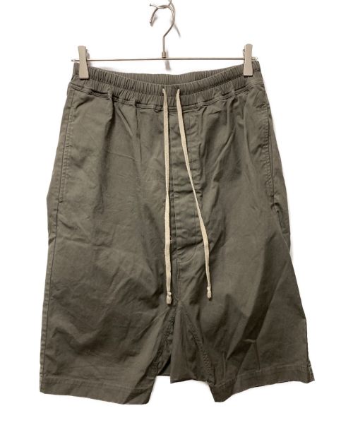 RICK OWENS（リックオウエンス）RICK OWENS (リックオウエンス) Pods Sarouel Half Pants カーキ サイズ:78の古着・服飾アイテム