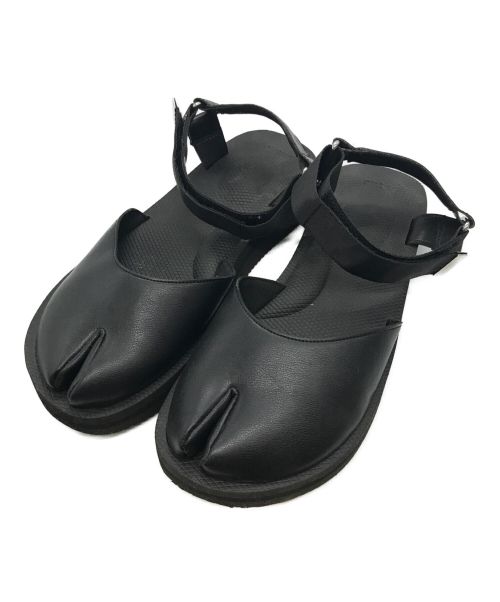 suicoke（スイコック）suicoke (スイコック) 足袋サンダル ブラック サイズ:25の古着・服飾アイテム