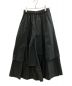 nagonstans（ナゴンスタンス）の古着「23AW tiered skirt」｜ブラック