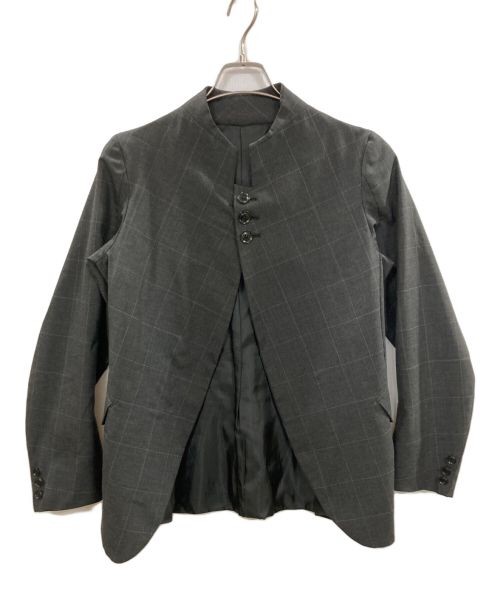 NEMETH（ネメス）NEMETH (ネメス) 変形ジャケット グレー サイズ:Ｍの古着・服飾アイテム
