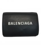 BALENCIAGAバレンシアガ）の古着「3つ折り財布」｜ブラック