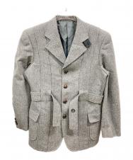 OXFORD CLASSIC (オックスフォードクラシック) ヘリンボーンツイードジャケット オックスフォードクラシック グレー サイズ: 90A4