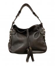 BALLY (バリー) レザーワンショルダーバッグ ブラウン