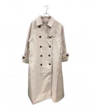 GRL (グレイル) 襟3Wayベルト付きフェイクウールトレンチコート グレイル ze783 アイボリー サイズ:M