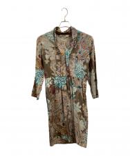ETRO (エトロ) シルクワンピース ベージュ サイズ:38