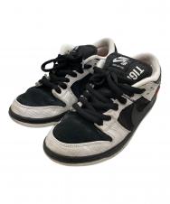 NIKE (ナイキ) TIGHTBOOTH PRODUCTION (タイトブースプロダクション) SB Dunk Low Pro QS "Black and White" ホワイト×ブラック サイズ:26.5cm