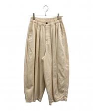 HARVESTY (ハーベスティー) CIRCUS PANTS ベージュ サイズ:1
