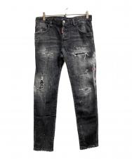 DSQUARED2 (ディースクエアード) Skater Jeans ブラック サイズ:48