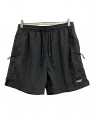 KITH (キス) ナイロンハーフパンツ ブラック サイズ:S