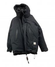 uniform experiment (ユニフォームエクスペリメント) HOODED DOWN JACKET ブラック サイズ:1