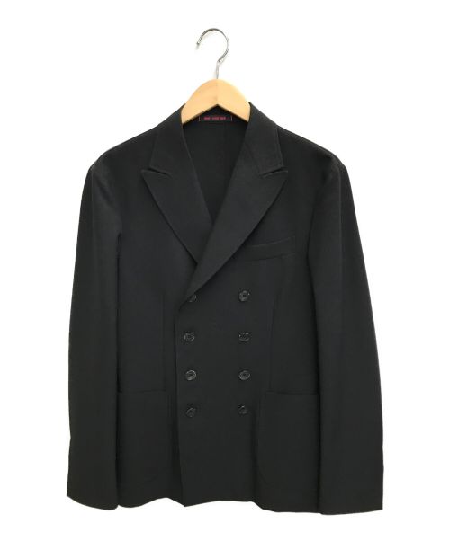 THE GIGI（ザ・ジジ）THE GIGI (ザ・ジジ) ポリエステルソリッド8Bダブルジャケット ブラック サイズ:48の古着・服飾アイテム