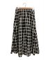 AKIRA NAKA (アキラナカ) ベルテッドスカート ブラック×グレー サイズ:2：4800円