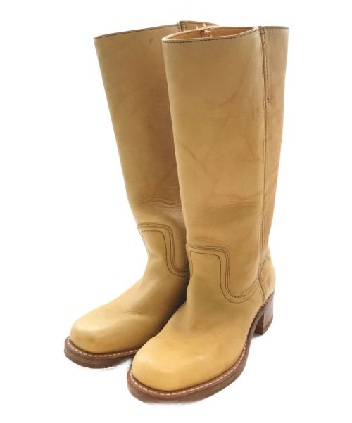 FRYE（フライ）FRYE (フライ) Square Boots イエロー サイズ:8の古着・服飾アイテム
