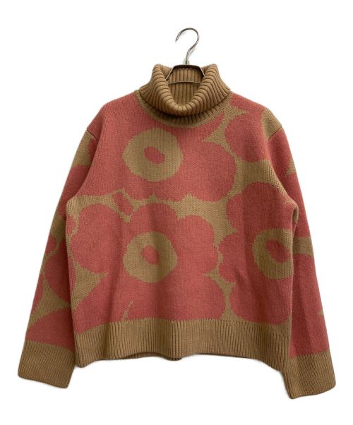 marimekko（マリメッコ）marimekko (マリメッコ) Rudia knitted wool pullover ピンク サイズ:XSの古着・服飾アイテム
