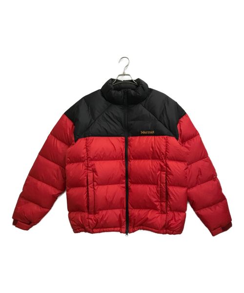 MAMMUT（マムート）MAMMUT (マムート) Down Sweater Jacket ブラック×レッド サイズ:XLの古着・服飾アイテム