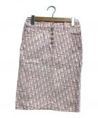 Christian Diorクリスチャン ディオール）の古着「トロッタースカート」｜ピンク