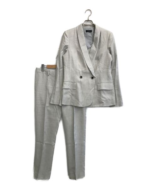 JOSEPH（ジョゼフ）JOSEPH (ジョゼフ) リネンブレンドセットアップスーツ ライトグレー サイズ:38の古着・服飾アイテム