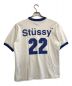 stussy (ステューシー) 90'sヴィンテージリンガーTシャツ ホワイト サイズ:M：8800円