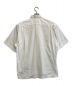 TOMORROW LAND (トゥモローランド) コットンポプリン レギュラーカラー半袖シャツ ホワイト サイズ:M：6000円