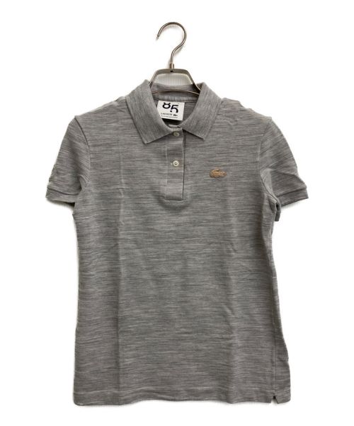 LACOSTE（ラコステ）LACOSTE (ラコステ) ポロシャツ グレー サイズ:34の古着・服飾アイテム