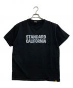 STANDARD CALIFORNIAスタンダートカルフォニア）の古着「Tシャツ」｜ブラック