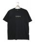 New Era（ニューエラ）の古着「ロゴ刺繍Tシャツ」｜ブラック