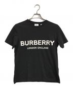 BURBERRYバーバリー）の古着「ロゴTシャツ」｜ブラック