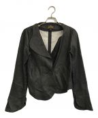 Vivienne Westwood ANGLOMANIAヴィヴィアンウエストウッド アングロマニア）の古着「リネン混ジャケット」｜ブラック