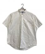 RALPH LAURENラルフローレン）の古着「半袖ボタンダウンシャツ」｜ホワイト