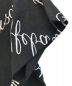 中古・古着 Diagram GRACE CONTINENTAL (ダイアグラム グレースコンチネンタル) ロゴ刺繍Tシャツ ブラック サイズ:36：5800円