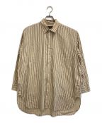 UNITED TOKYOユナイテッドトーキョー）の古着「柄シームポケットシャツ」｜ベージュ