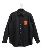 RAF SIMONSラフシモンズ）の古着「Carry Over Denim Shirt」｜ブラック