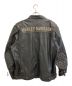HARLEY-DAVIDSON (ハーレーダビッドソン) レザージャケット ブラック サイズ:SIZE 2XL：24000円